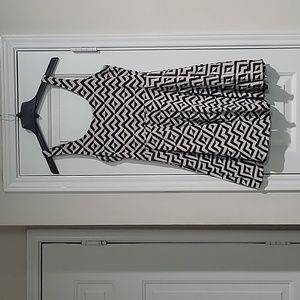 Chevron mini dress
